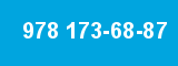978 173-68-87 978 173-68-87